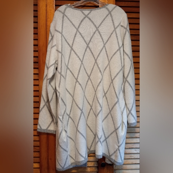 By Design Open Long Sweater Cardigan Women's Size 1X - Picture 3 of 14